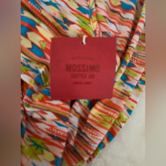 Mossimo Supply Co Women’s Dress Coral Print XL NWT - Picture 4 of 8